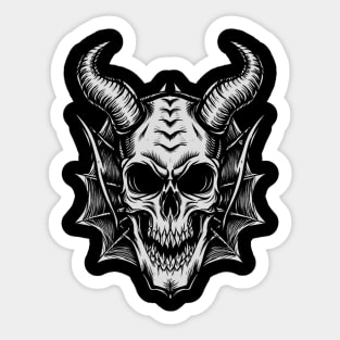 Dragon Skull Play Swift Sticker
